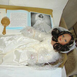 Ashton Drake Snow White Bride 16" Porcelain DOLL, 1998, Gaby Rademann MIB